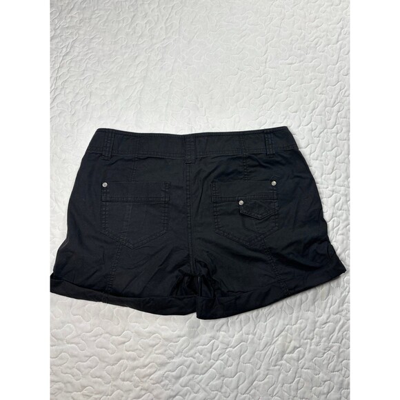 INC International Concepts Black Chino Y2K 4” inseam shorts size 4 - Picture 7 of 7